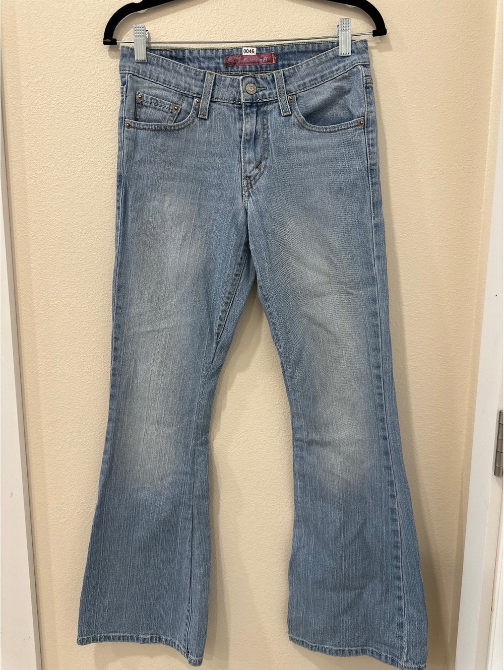 Levi's 519 Women's Light Wash Bootcut Jeans Size 3M Cotton Stretch